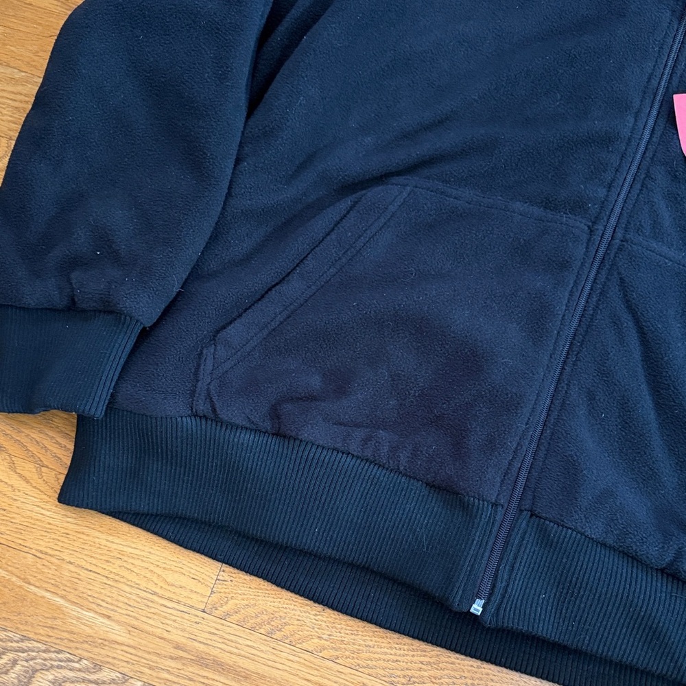 Mossimo Supply Sherpa Zipper Hooded Jacket NEW very soft - Picture 3 of 12